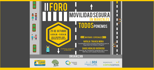 Invitación: Foro de Movilidad Segura