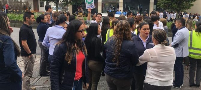 Sucursal Manizales: Atentos al simulacro de evacuación