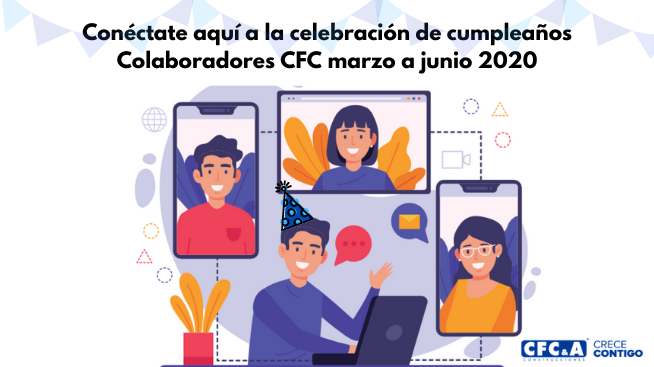 Únete al cumpleaños en familia CFC, por Meet