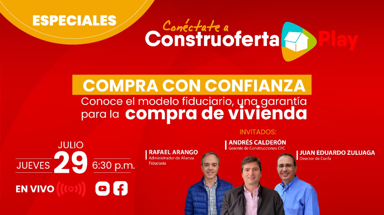 Conéctate esta noche para entender el ABC de la compra de vivienda