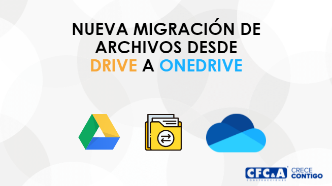 Tendremos migración automática de los archivos de Drive a OneDrive