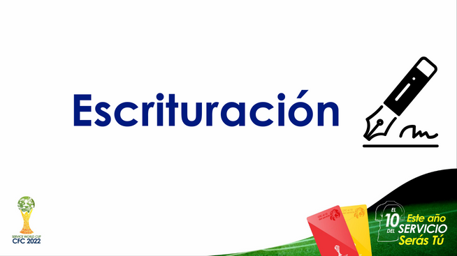 Conoce los servicios que ofrece el área de Escrituración