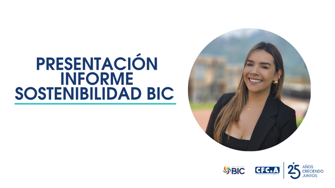 Primer Informe de Sostenibilidad BIC 2023