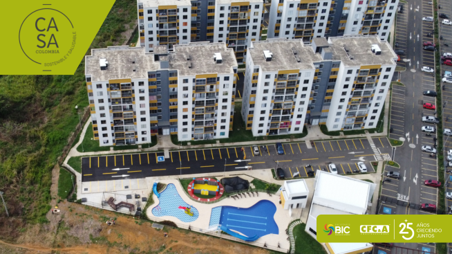 Palmétum Park pionero con certificación final en Referencial Casa Colombia en proyectos VIS del Valle del Cauca