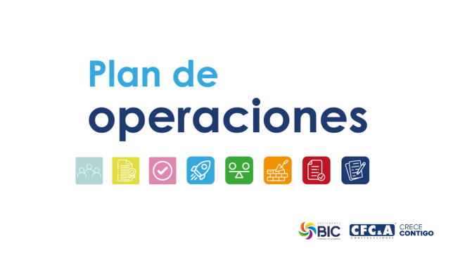Actualización en nuestro plan de operaciones