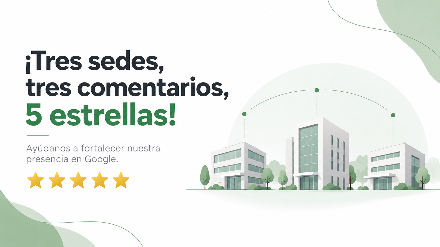 Déjanos tu huella en Google