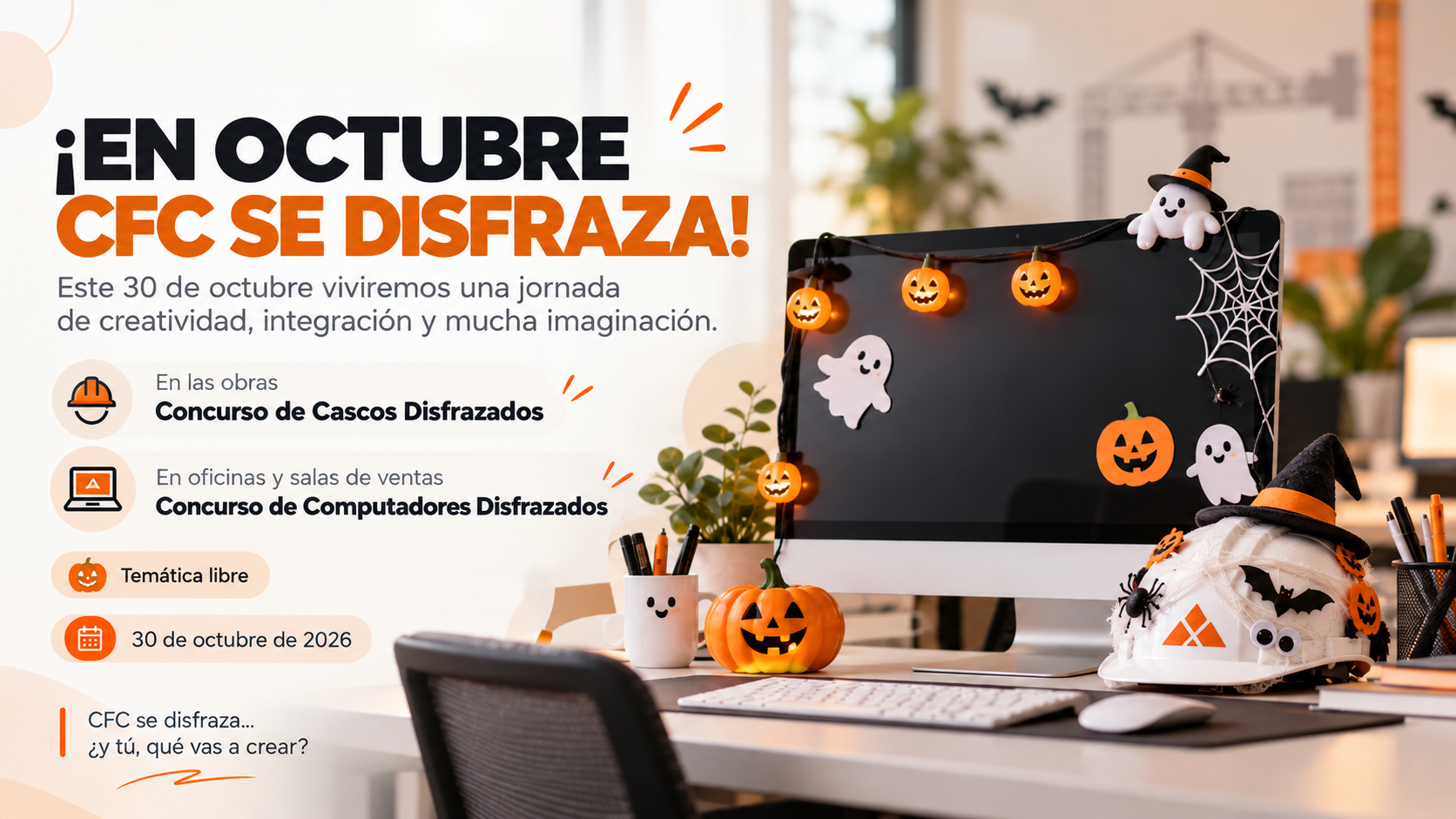 En octubre CFC se disfraza